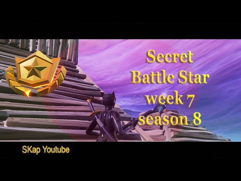 Fortnite - Secret Battle Star Season 8 Week 7 LOCATION