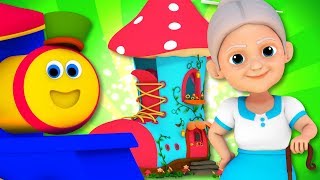Old Woman Who Lived In A Shoe | Bob The Train | Kindergarten Songs For Kids