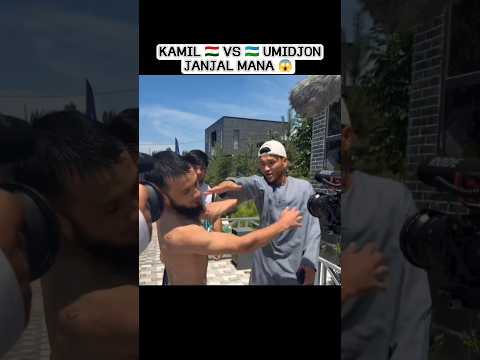 Kamil 🇹🇯 vs 🇺🇿 Umidjon Janjal Jang 🤯😱 #mma #ufc #uzb #rek #mmafighter #sports #reels #boxing