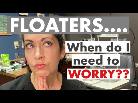FLOATERS | When they are normal and when to call your doctor | The Eye Surgeon