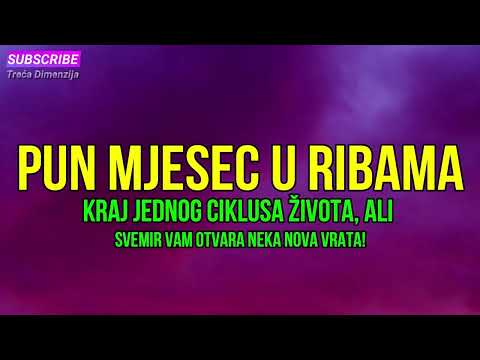 PUN MJESEC U RIBAMA 10. SEPTEMBRA: Kraj jednog ciklusa života, ali svemir vam otvara neka nova vra
