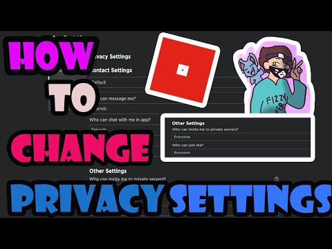 How To Change your Roblox privacy setting so anyone can invite you to Vip servers.(2020)
