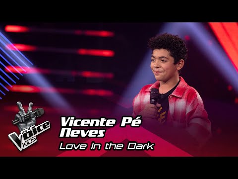Vicente Pé Neves - "Love in the Dark" | Prova Cega | The Voice Kids Portugal