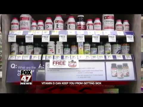 Vitamin D can keep you from getting sick