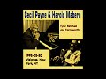Cecil Payne & Harold Mabern - 1992-02-20, Visiones, New York, NY