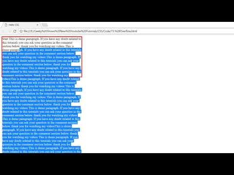 Introduction to CSS Hindi
