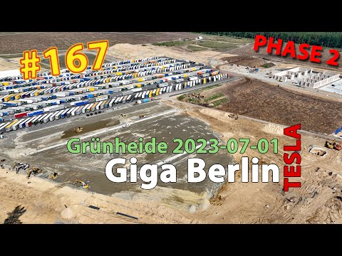 # 167 Tesla Giga Berlin • PHASE 2 • 2023-07-01 • Gigafactory 4K