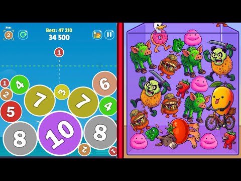  Merge Balls 2048 VS 🧩 Merge Fellas – Puzzle Gameplay 🎮