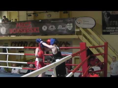 Wiktor Bujakowski  Górnik Sosnowiec vs Benjamin Zarzeczny Feniks Stalowa Wola Kadet waga 46 kg 3 run