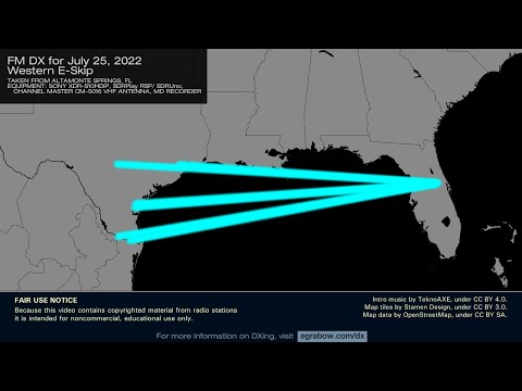 FM E-Skip: July 25, 2022