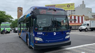 Q69 Local Buses & N & W Trains At Astoria-Ditmars Blvd & 31st St