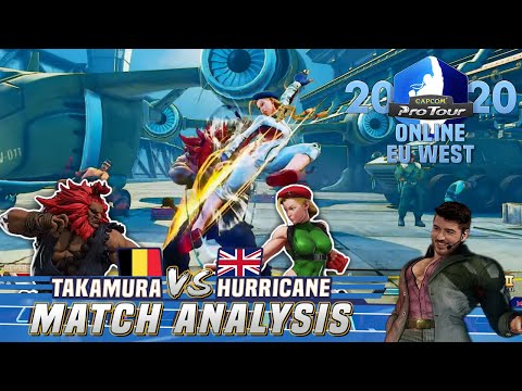 SFV CE Match Analysis: CPT Online EU West 1 WF - Takamura (Akuma) vs. Hurricane (Cammy)