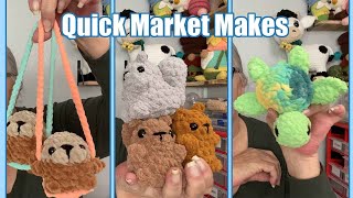 Super Quick Market Patterns / This Weeks Crochet Plushy Makes