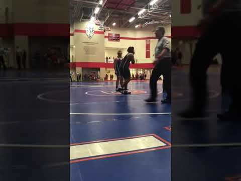 Tyrese Nichols Wrestling Junior Season 2017-2018 (11-3 record) vs Irving Nimitz (285 Ibs)