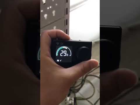 Работа пульта китайского отопителя