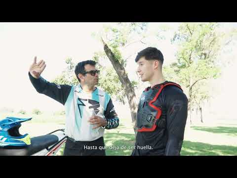 Primera vez de Tomás Mazza en una moto | Perla Negra