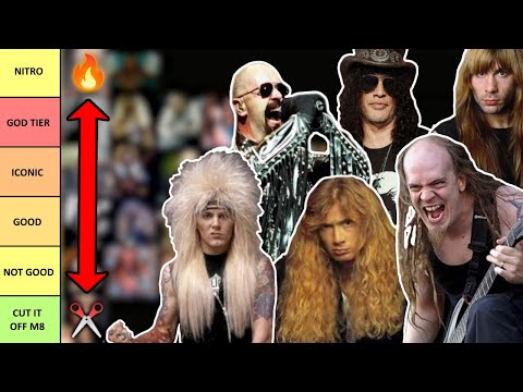 Ranking The Best (And Worst) HAIR In Metal & Rock