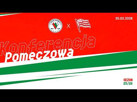 Konferencja prasowa po meczu ECB Zagłębie Sosnowiec - Comarch Cracovia