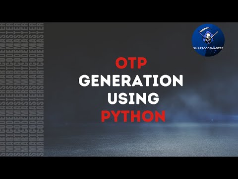 Otp Generation Python Self Learning