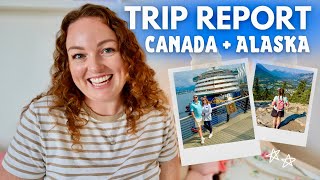 TRIP REPORT: Canada & Alaska  🇨🇦🇺🇸 1st Disney Cruise Review, Highlights, Mistakes & Deep Dive Q&A ✈️