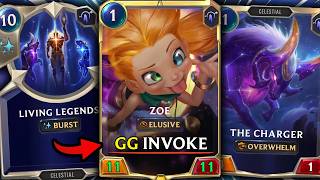 I LOVE THIS NEW CHAMPION! Pure RNG Zoe is a BLAST - Legends of Runeterra