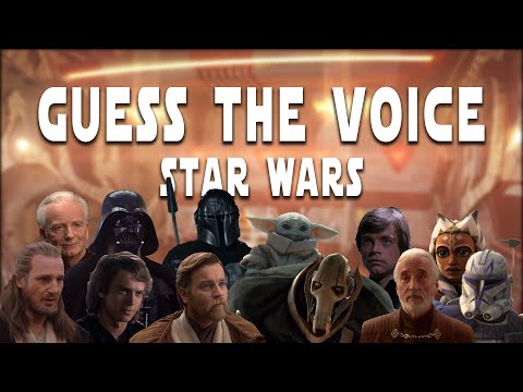 Can you guess the STAR WARS character by their VOICE? | 500 subscribers special