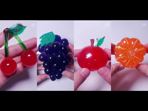 과일말랑이 🍒 🍇 🍎 🍊 모아보기 DIY with Nano Tape Compilation~Fruits Squishy