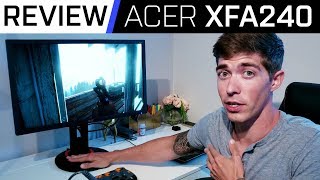 Video thumbnail for ACER XFA240 GAMING MONITOR REVIEW | Perfect Budget Freesync Monitor by AIR BEAR