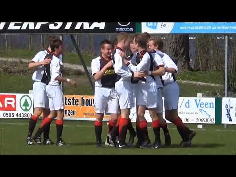 VV Winsum A1 vs VV Gorecht A1  1-6  [ HKN 17/18 07-04-2018 ]