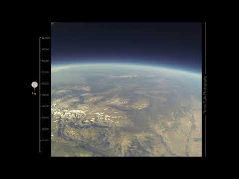 High Altitude Balloon Flight over Wyoming