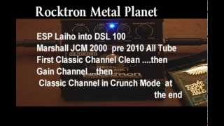 Video thumbnail for Rocktron Metal Planet Distortion Pedal by MetalRecordingServices.com