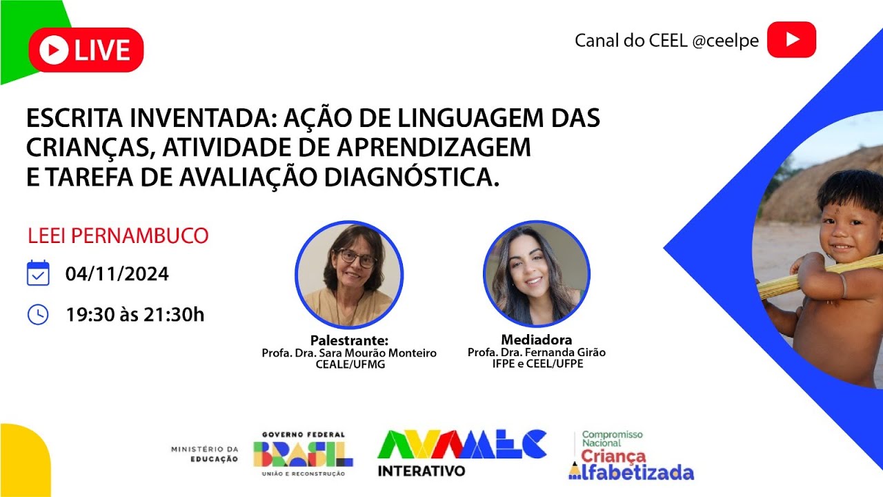 Ação de linguagem das crianças, atividade de aprendizagem e tarefa de avaliação diagnóstica