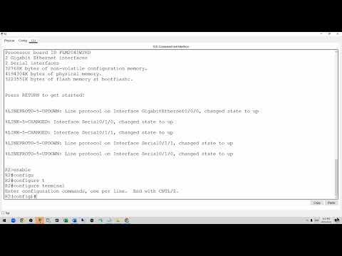 2.2.13 Packet Tracer - Point-to-Point Single-Area OSPFv2 Configuration.pka