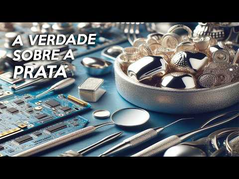 O que é a PRATA? Como a PRATA é encontrada? Conheça as PROPRIEDADES da PRATA.