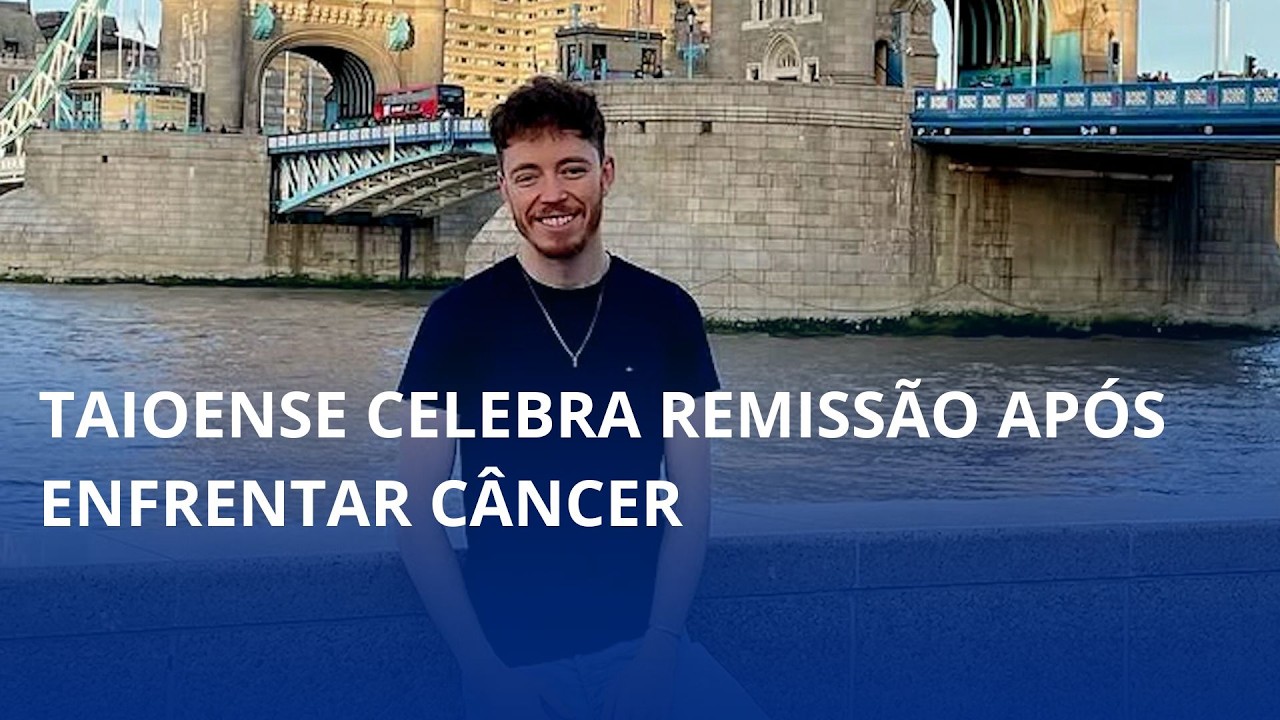 Taioense celebra remissão após enfrentar câncer