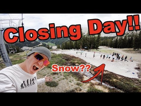 Closing Day Arapahoe Basin 2018/2019 Season! - (Season 3, Day 178)