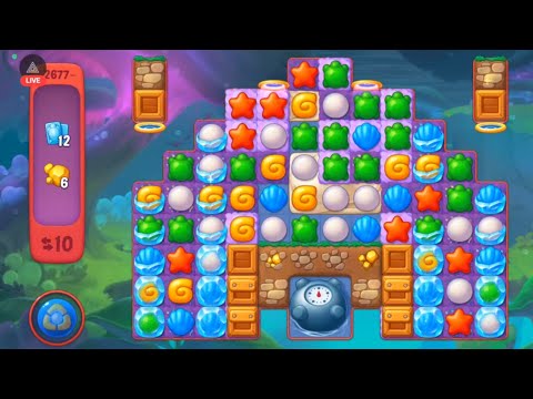 Fishdom lvl 2677😅💥🐠🔥Gameplay #241👑🎮