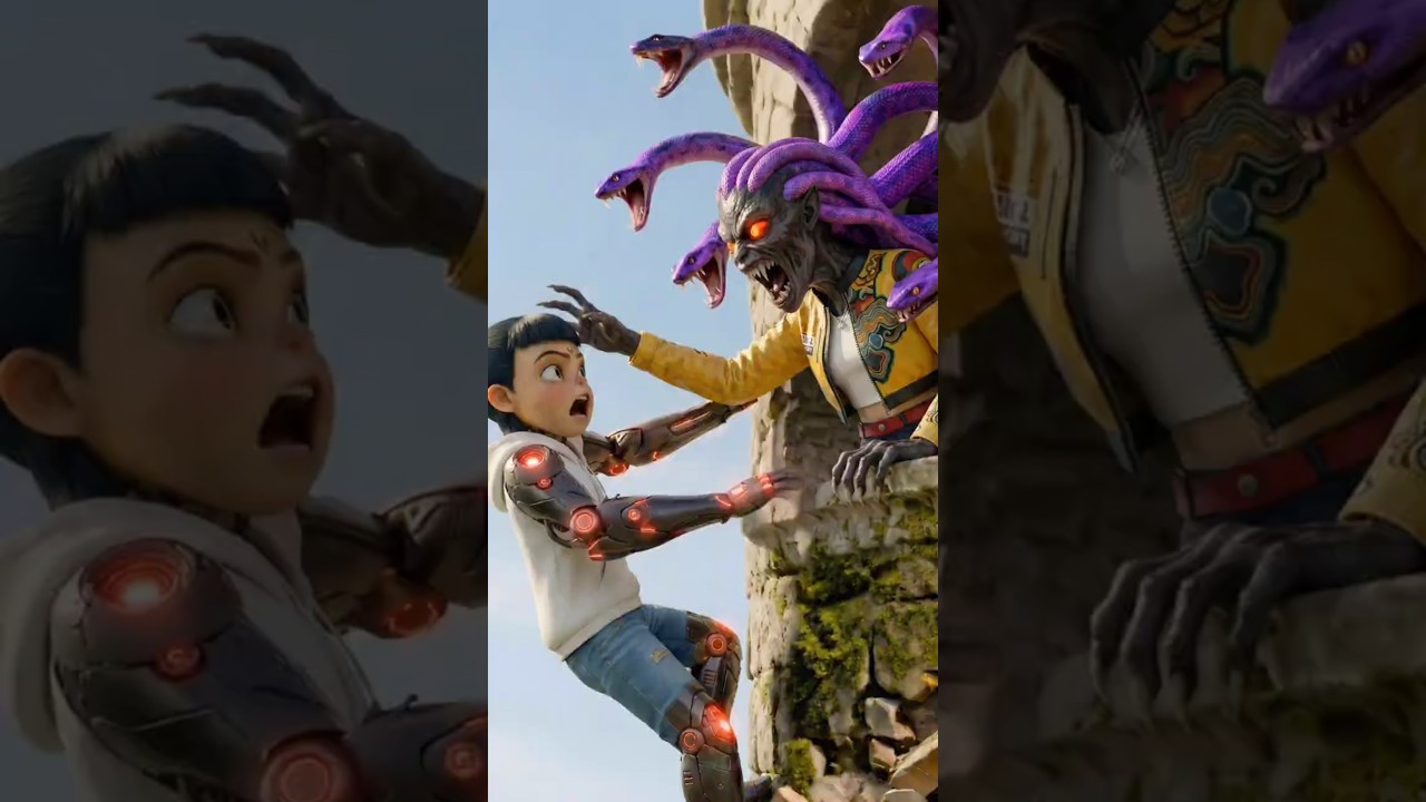 Rumi Saves Nezha 😍💪 | Love story of Ne Zha ❤️