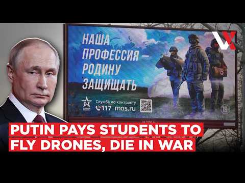 Russia Lures Students To Drone Warfare For Ukraine War