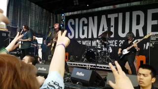 Frank Iero And The Patience -  Remedy (LIVE SLAM DUNK NORTH 2017)