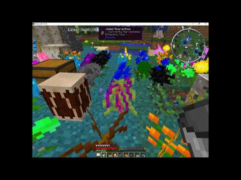 Tour of our workshop with the Minecraft Blightfall Modpack