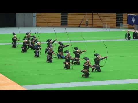 Koshiya Kumiyumi Demonstration 4th Kyudo World Taikai  (Nagoya 2024) 薩摩日置流腰矢弓矢 第四回世界弓道大会(名古屋2024)