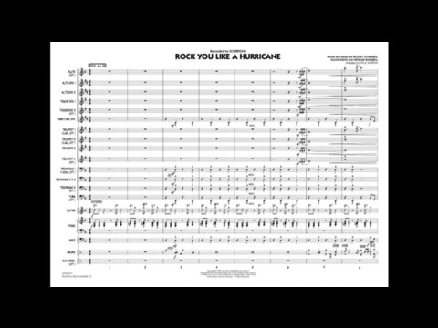 Rock You Like a Hurricane arranged by Paul Murtha