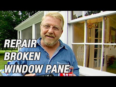 How to Replace Broken Glass Pane