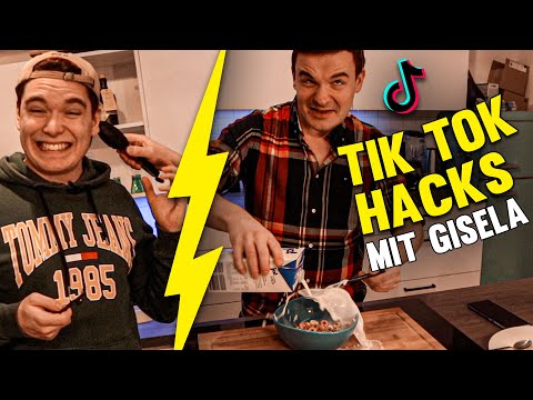 Tourette testet VIRALE TIKTOK FOOD HACKS! 😳 DIYs mit GISELA | Gewitter im Kopf