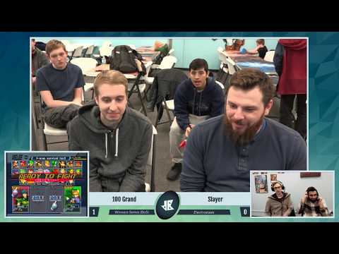 [Electrostasis Melee — 2/3/18] WSemis: 100 Grand (Marth) vs. Slayer (Fox)