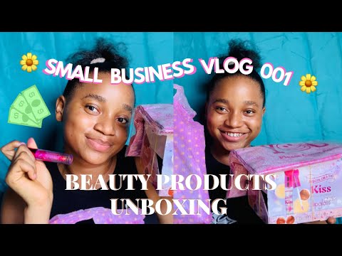 , title : 'UNBOXING MY SMALL BUSINESS PRODUCTS || Starting My Health and Beauty Business (Entrepreneur 001)'