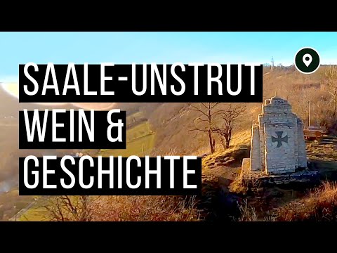 Saale-Unstrut Wein und der Fürst-Heinrich-Stein bei Bad Kösen