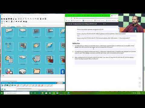 Lab 1.1.4.6 Packet Tracer - Configuring Basic Router Settings with - Professor Munshi Shams (CCNA 2)