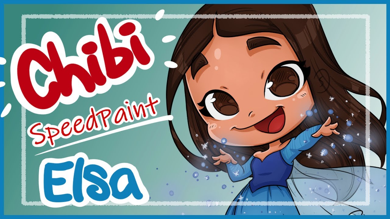 CHIBI 001: Elsa Drawing Commission [SpeedPaint]